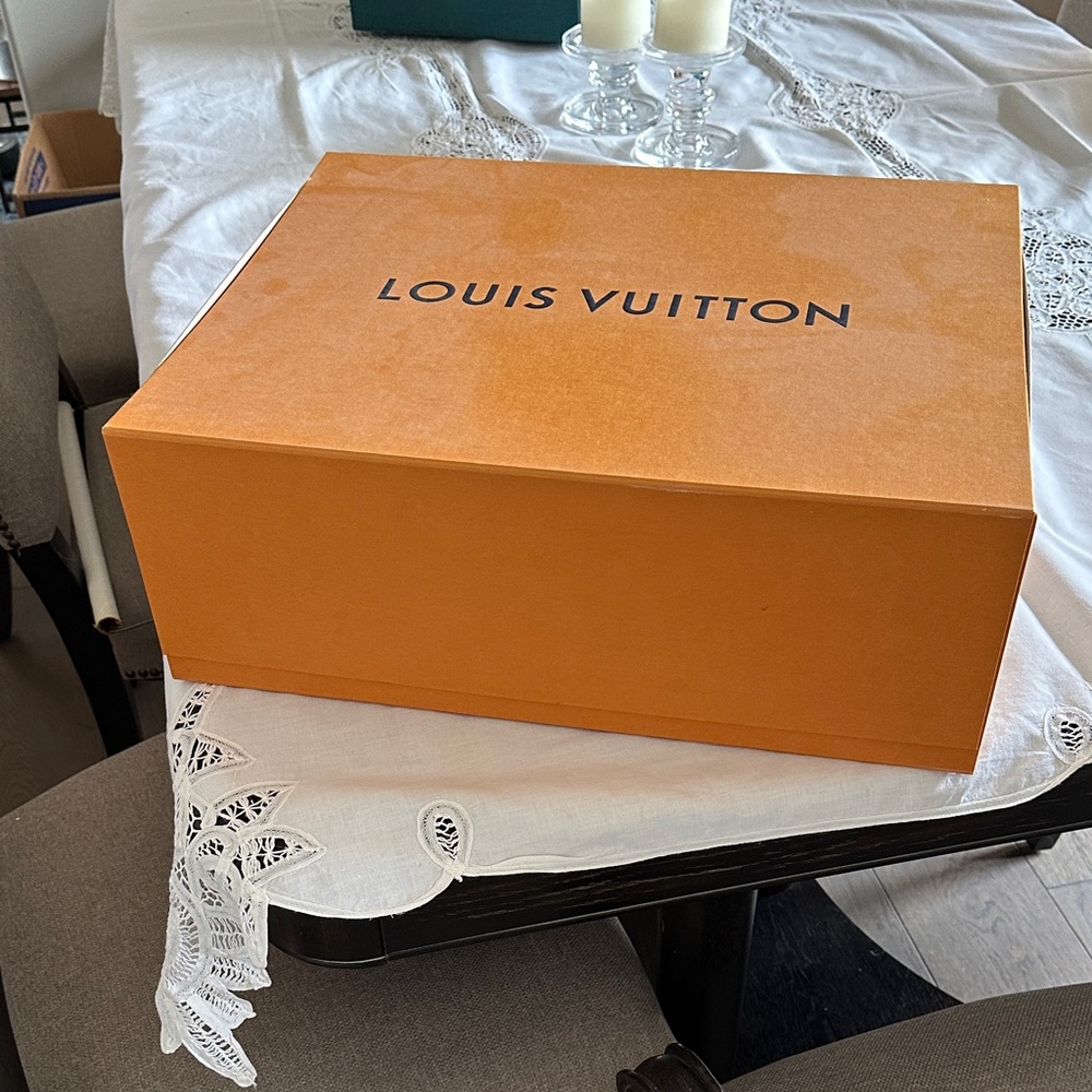 Louis Vuitton Signature Orange Gift Box